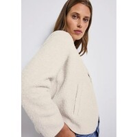 Street One Cool Teddy Jacket Tusk Cream