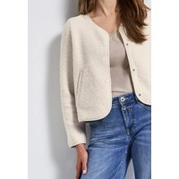 Street One Cool Teddy Jacket Tusk Cream