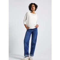 Street One Knit Look Shirt Off White