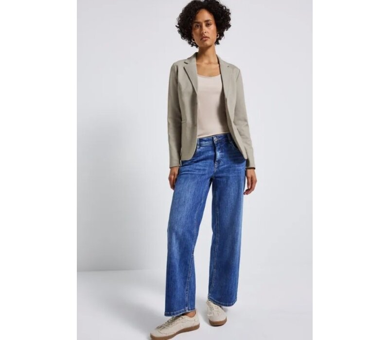 Street One Basic Blazer Morning Beige Melange