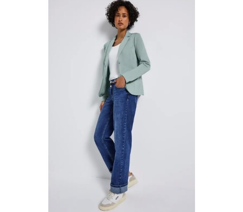 Street One Basic Blazer Nile Blue Melange