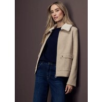 Street One Short Jacket Soft Sand Melange