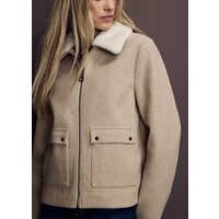 Street One Short Jacket Soft Sand Melange