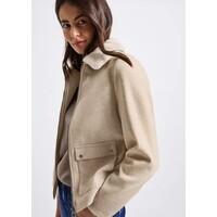 Street One Short Jacket Soft Sand Melange
