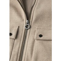 Street One Short Jacket Soft Sand Melange