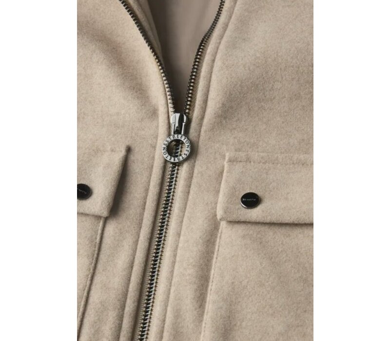 Street One Short Jacket Soft Sand Melange