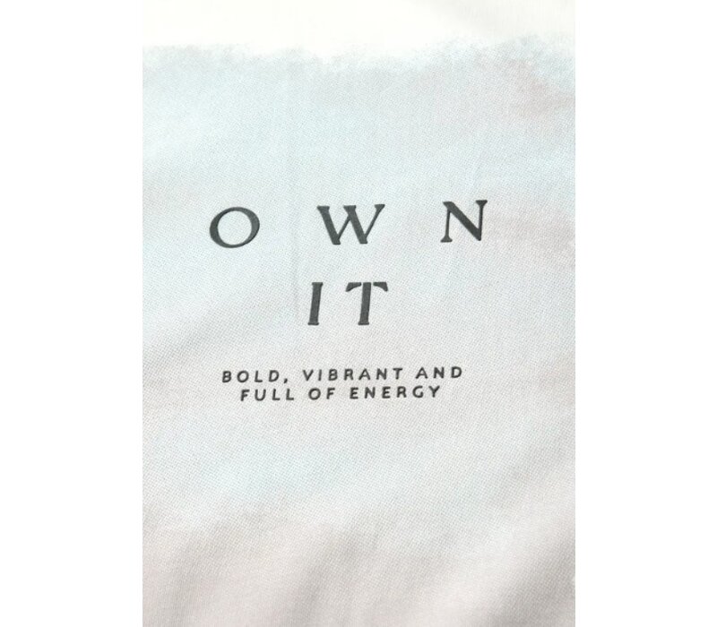 Street One Shaded Partprint Shirt Off White