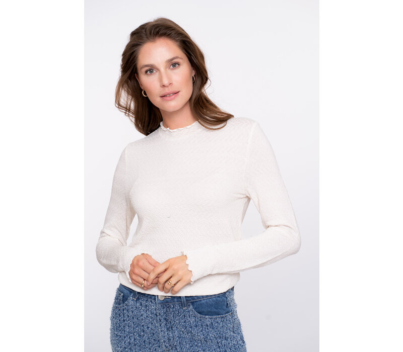 Geisha Top Structure Off White