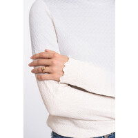 Geisha Top Structure Off White