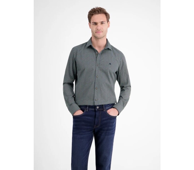 Lerros Overhemd Light Coffee