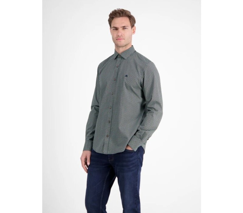 Lerros Overhemd Light Coffee