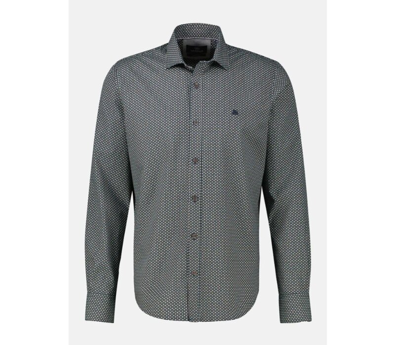 Lerros Overhemd Light Coffee