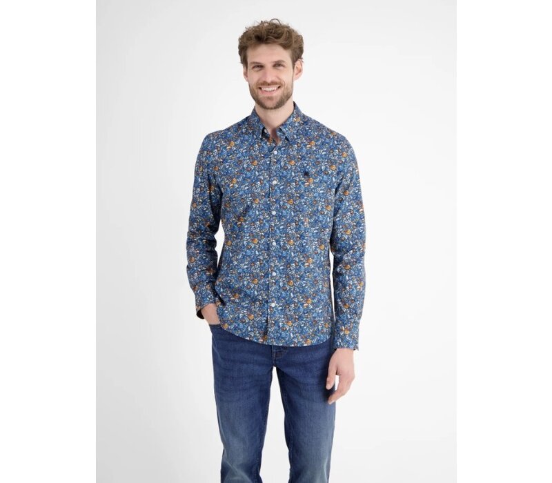 Lerros Overhemd Storm Blue