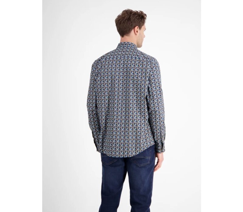 Lerros Overhemd Light Coffee