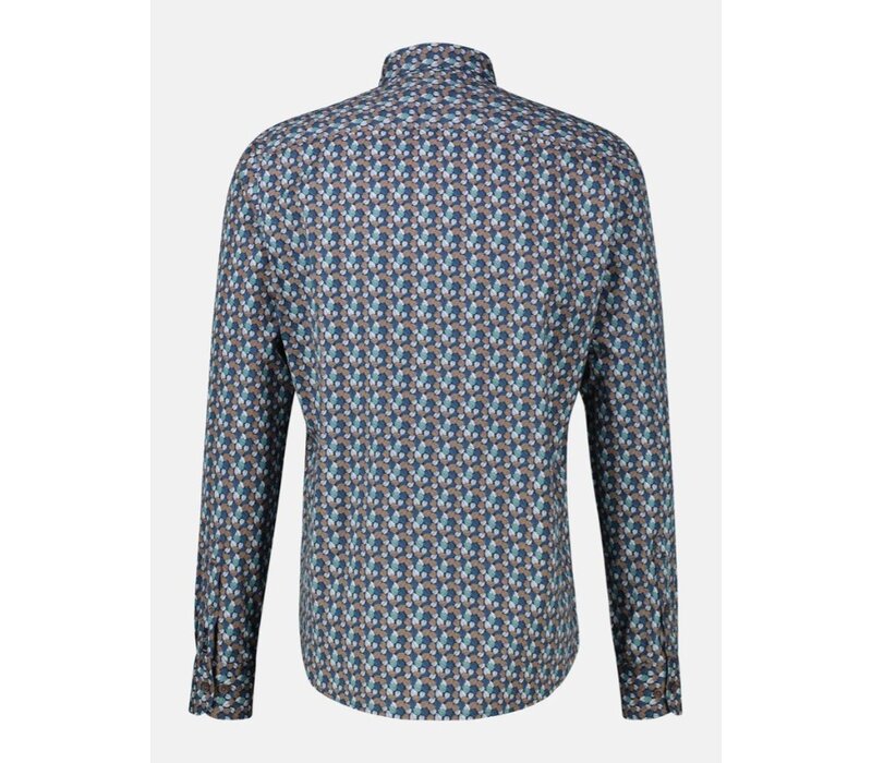 Lerros Overhemd Light Coffee