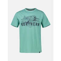 Lerros T-Shirt Serafino Fjord Blue