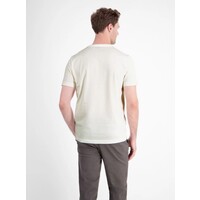 Lerros T-Shirt Serafino Broken White