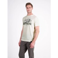 Lerros T-Shirt Serafino Broken White