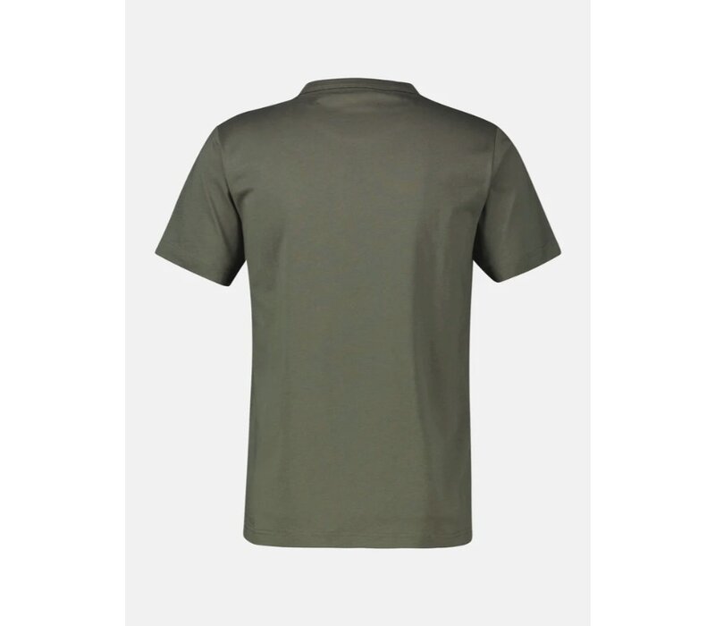 Lerros T-Shirt Serafino Nordic Olive