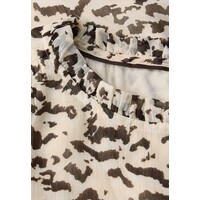 Street One Chiffon Tunic Blouse Smok Morning Beige