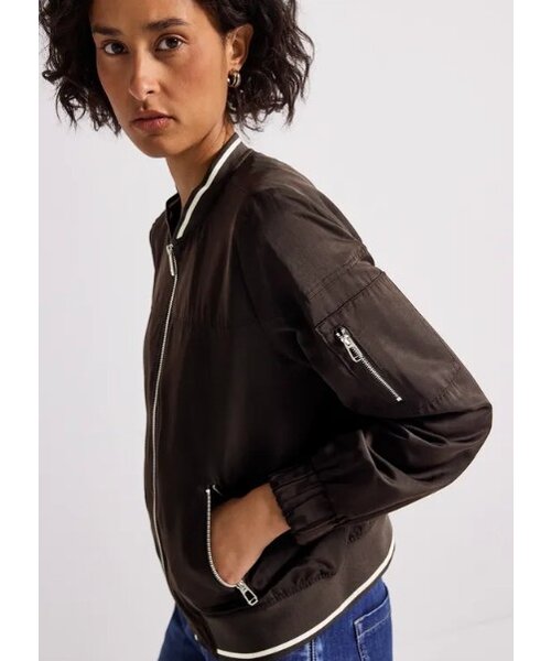 StreetOne Street One Satin Bomber Blouson