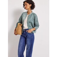 Street One Satin Bomber Blouson Arona Blue