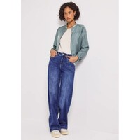 Street One Satin Bomber Blouson Arona Blue