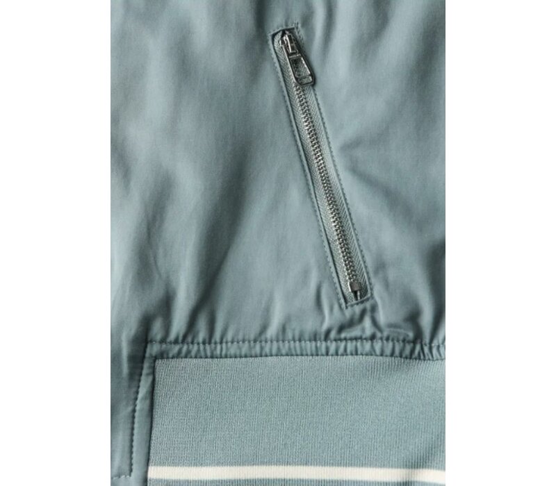 Street One Satin Bomber Blouson Arona Blue