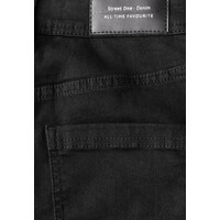 Street One Bootcut High Waist Black Clean Washed
