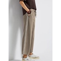 Street One Straight Leg Structure Bark Brown