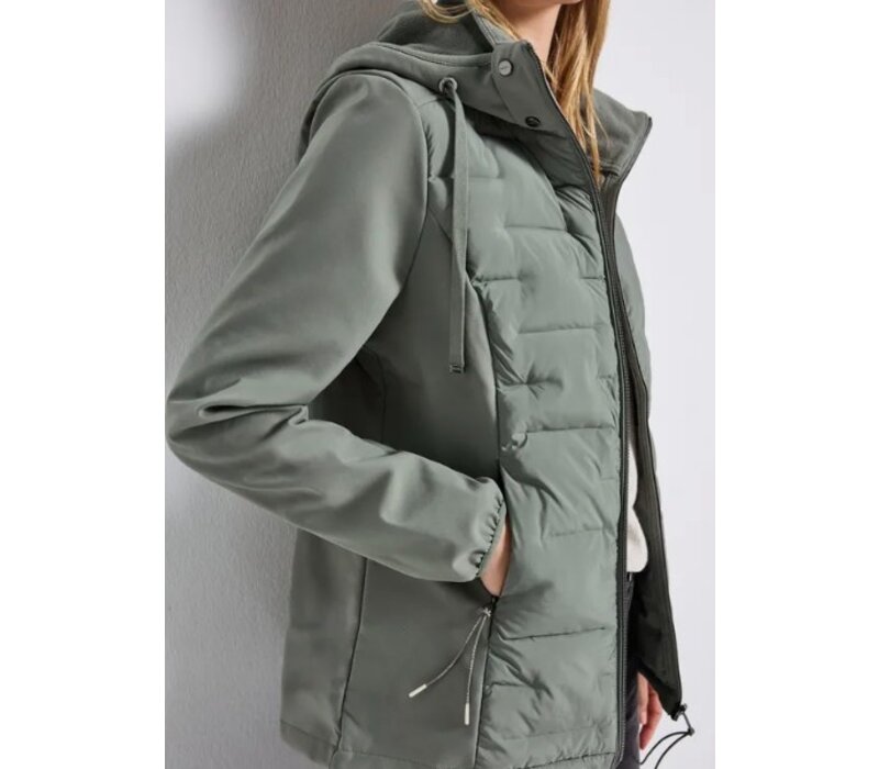 Street One Short Softshell Jacket Fresh Sage