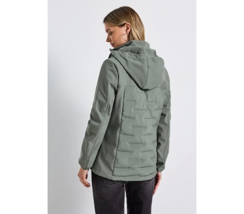 Street One Short Softshell Jacket Fresh Sage