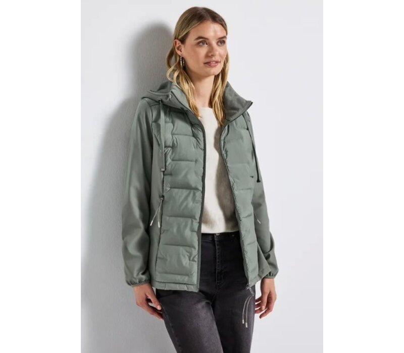Street One Short Softshell Jacket Fresh Sage