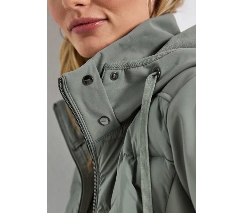 Street One Short Softshell Jacket Fresh Sage