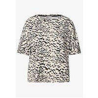 Street One Soft Printed Batwing Shirt Morning Beige