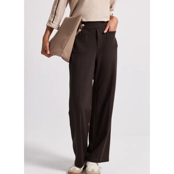 Street One Front Pocket Straight Leg High Waist 