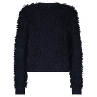 Red Button Jacket Loops Indigo