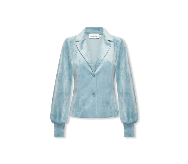 Helena Hart Blazer Lora Velour Ice