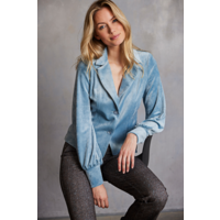 Helena Hart Blazer Lora Velour Ice