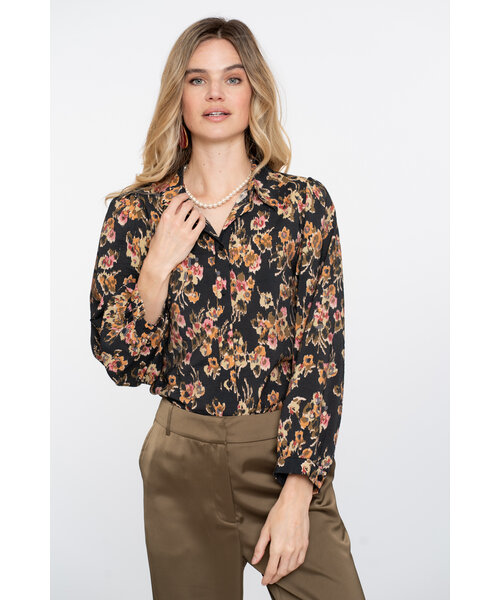 Geisha Geisha Blouse Flowers