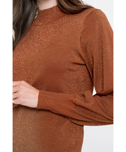 Geisha Geisha Pullover Basic Turtle Lurex