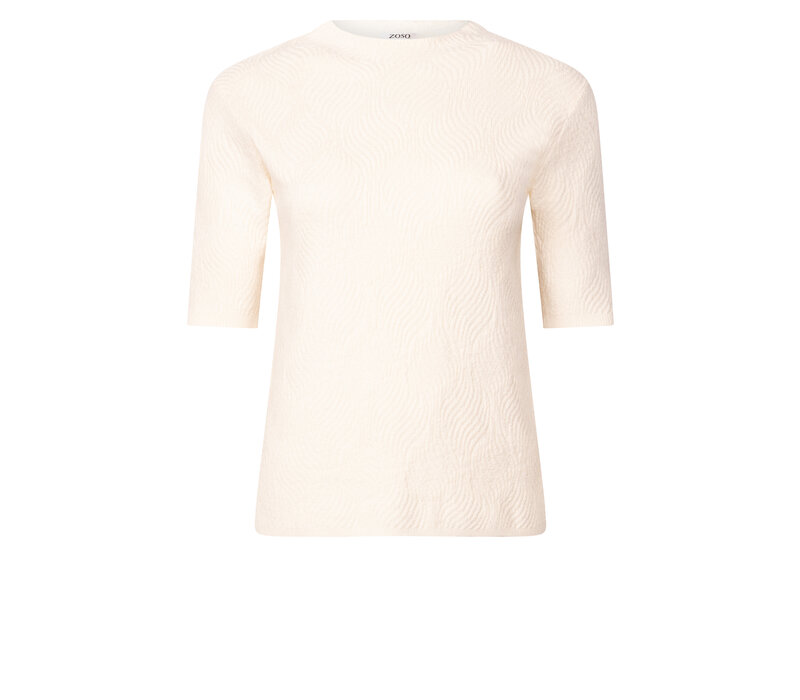 Zoso Knitted Sweater Off White