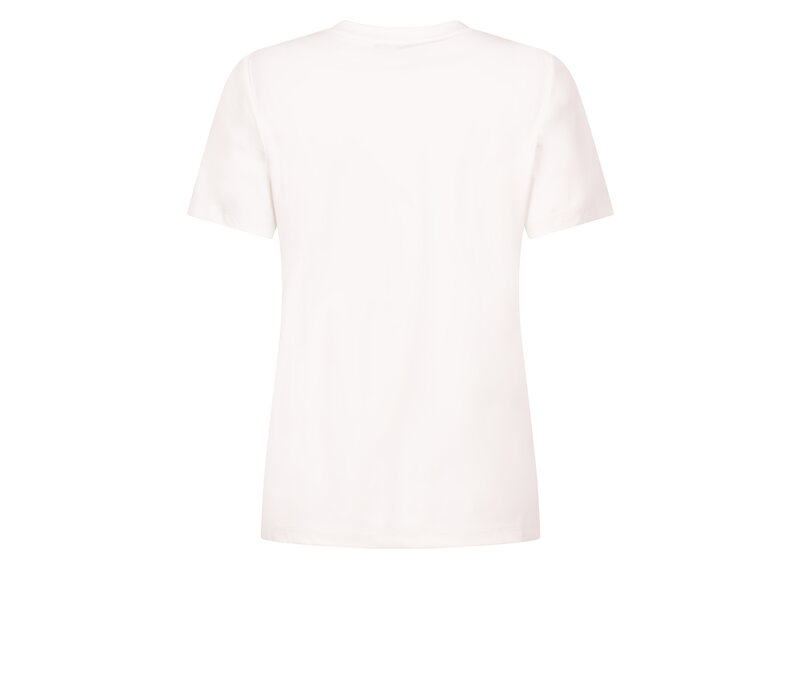 Zoso Travel Top Off White Navy