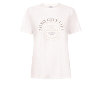 Zoso Travel Top Off White Mocha
