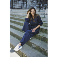 Zoso Travel Wide Pant Navy