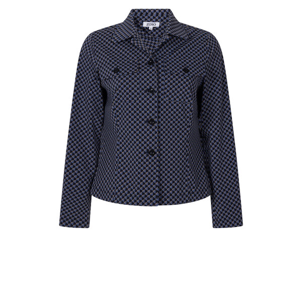 Zoso Print Travel Jacket 