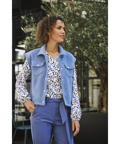 Zoso Zoso Print Travel Blouse