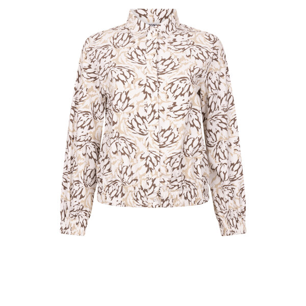 Zoso Print Travel Blouse 