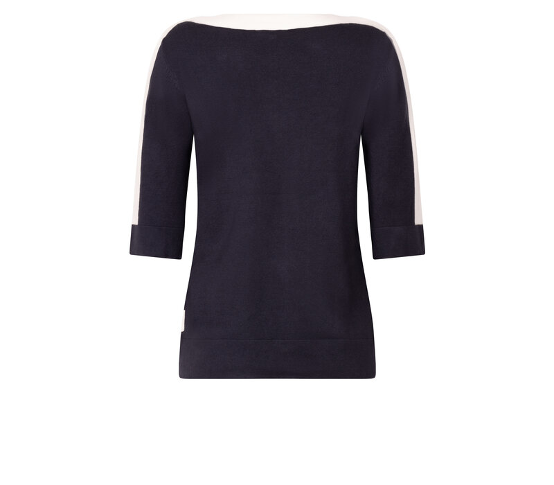 Zoso Knitted Sweater Navy