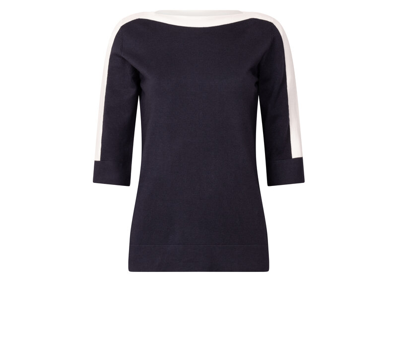 Zoso Knitted Sweater Navy